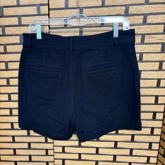 Loft Black The Palmer Shorts Size 6 - Picture 2 of 6